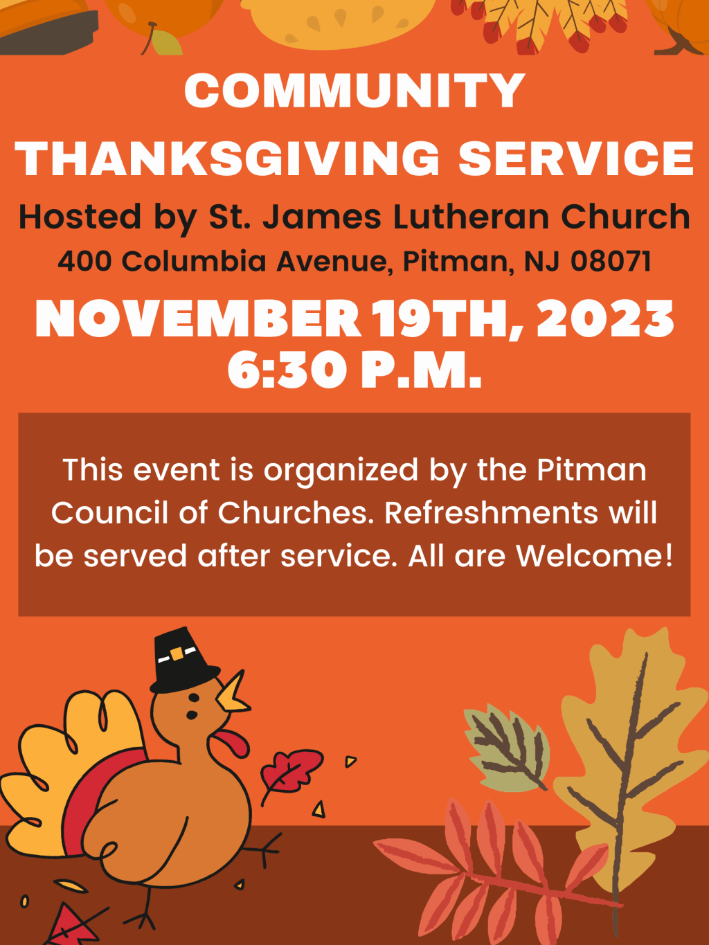 Community Thanksgiving Service