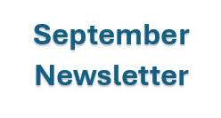 September Newsletter