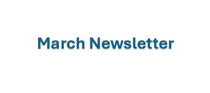 March Newsletter